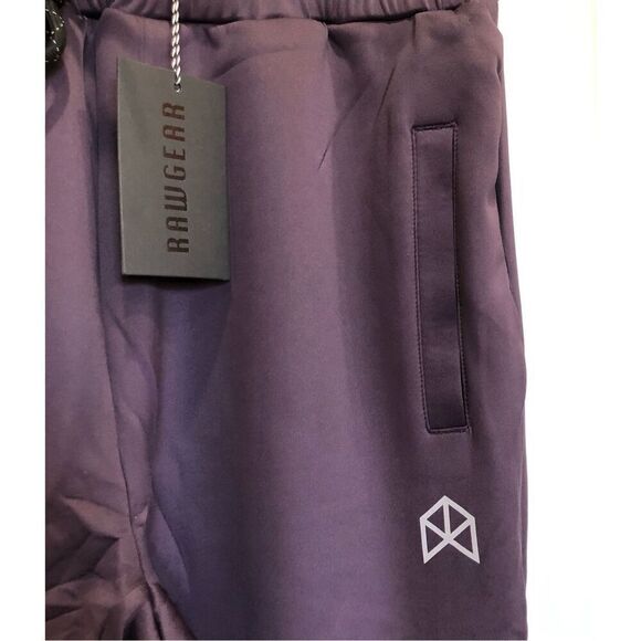 RAWGEAR - M Sz XXL - NWT Performance High-Tek Track Joggers in Eggplant - Picture 4 of 15